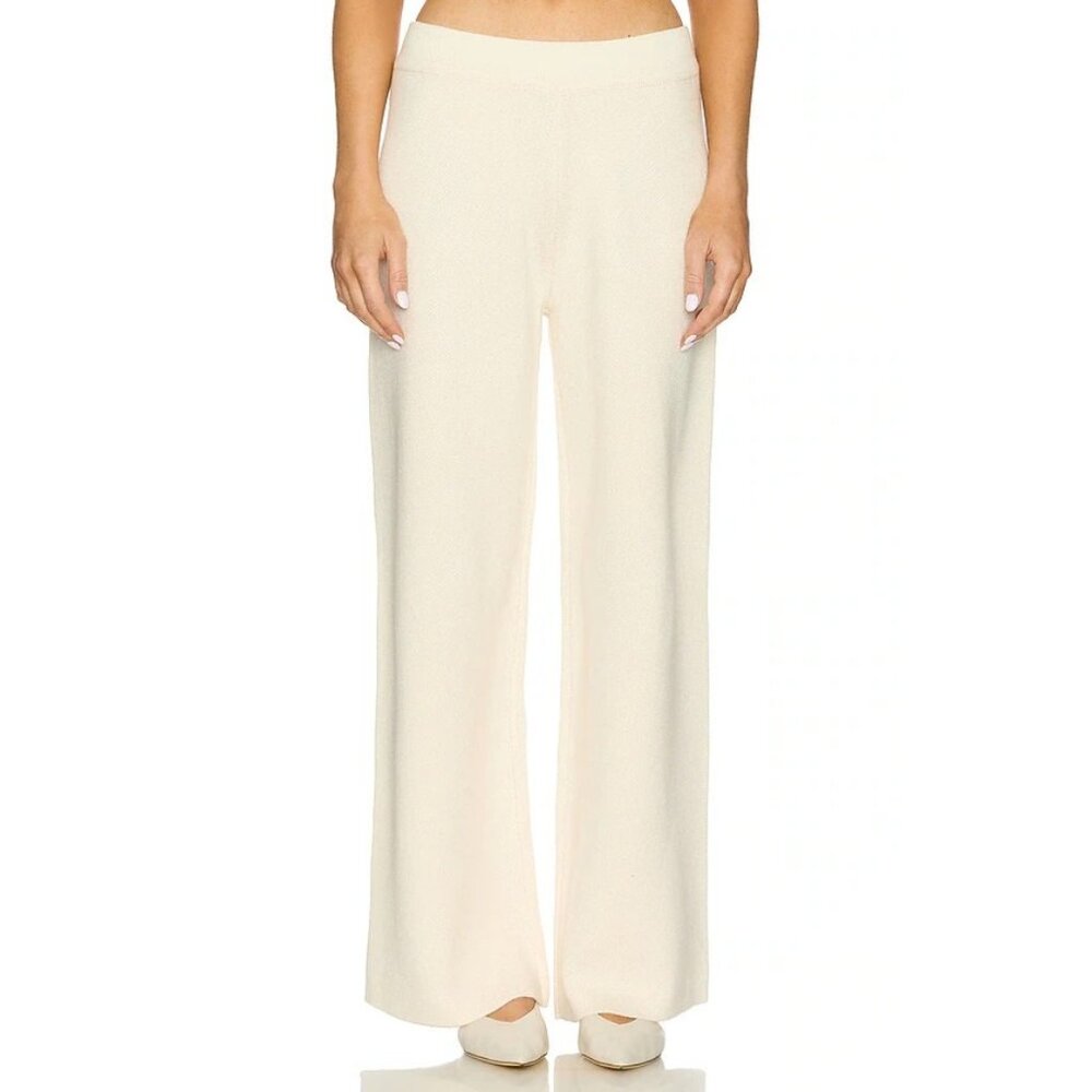 SER.O.YA Juna Pants Eggshell Ivory Knit